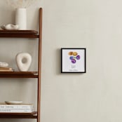 "July fruits" - Art Print in Plum by Kanika Mathur - In a Room