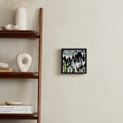 "Winter's Path" - Art Print in Winter White by Stuart Heir - In a Room