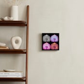 "the TRIBUTE" - Art Print in neon black light by Gail Schechter - In a Room