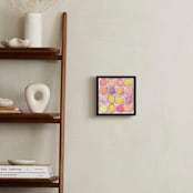 "Pastilles" - Art Print in Strawberry Lemonade by studio SYLVO - In a Room