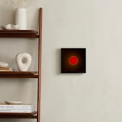 "Sun in the dust. Variations 40" - Art Print in Orange Sun by Arash Fattahi Acosta - In a Room