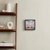 "To Begin Again" - Art Print in Dusky Blue by Lindsay Wilkins - In a Room