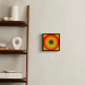"Sun in the dust. Variations 18" - Art Print in Psychedelic Yellow by Arash Fattahi Acosta - In a Room