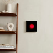 "Sun in the dust. Variations 25" - Art Print in Red in Black by Arash Fattahi Acosta - In a Room