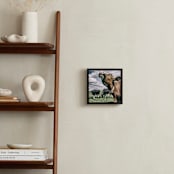 "Look Up!" - Art Print in dark brown by Alexis Arnold - In a Room