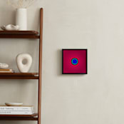 "Sun in the dust. Variations 52" - Art Print in Red and Green by Arash Fattahi Acosta - In a Room