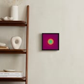 "Sun in the dust. Variations 12" - Art Print in Intense Red by Arash Fattahi Acosta - In a Room