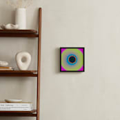 "Sun in the dust. Variations 19" - Art Print in Highlighter Yellow Psychedelic Magenta by Arash Fattahi Acosta - In a Room