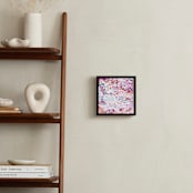 "Lovely in Color" - Art Print in Perfect Pink by Katie Craig - In a Room