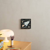 "Out of this World" - Personalized Art Print in Mint by Jessie Steury - In a Room