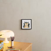 "Little Lion Cub" - Art Print in Mint by Jackie Crawford - In a Room