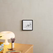 "San Francisco" - Art Print in Jet black by Neeta Sawhney - In a Room