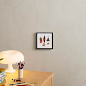 "Fishing Lures No. 1" - Art Print in Dark Gold by Tanya Lee of Frooted Design - In a Room