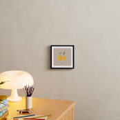 "Nursery Childrens Fruit Art" - Art Print in Dusty Rose by Nancy Noreth - In a Room