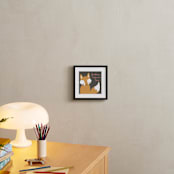 "kind fox" - Art Print in charcoal by peetie design - In a Room