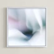 "lumens" - Art Print in indigo by Sarah Luna - Framed