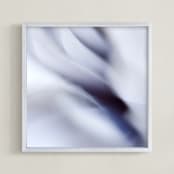 "lamina" - Art Print in indigo by Sarah Luna - Framed