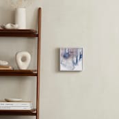 "Sweet Melancholy" - Art Print in Blue Smoke by Helen Halik - In a Room