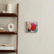 "Bridal Bouquet Dahlias" - Art Print in Pastel Bridal by A MAZ Design - In a Room