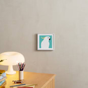 "Hey, You Looking At Me? II" - Art Print in Vibrant Tones by IGGI - In a Room