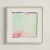 "Four Square III" - Art Print in Vibrant by Kamala Nahas - Framed