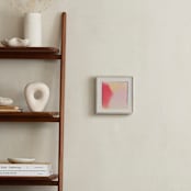 "Four Square IV" - Art Print in Vibrant by Kamala Nahas - In a Room