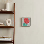"Desert Frost" - Art Print in Rose by Victoria Johnson - In a Room
