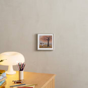 "Popcorn Popping on the Apricot Tree" - Art Print in Blossom Pink by Rachel Nelson - In a Room