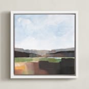 "The Isle of Green Lands II" - Art Print in Land of Green by AlisonJerry - Framed Canvas