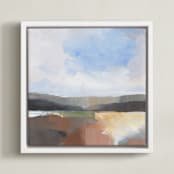 "The Isle of Green Lands I" - Art Print in Land of Green by AlisonJerry - Framed Canvas