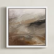 "Affinities in tea and coffee" - Art Print in Tea and Coffee by Danushka Abeygoda - Framed Canvas