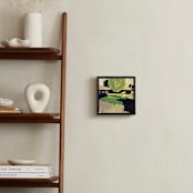 "Hoodrat02" - Art Print in Kermit Green by lisa Mundorff - In a Room