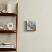 "Don't Stop Blooming 1" - Art Print in Burnt Rose by Christine Olmstead - In a Room
