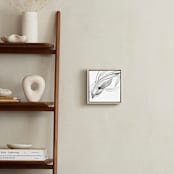"Movement" - Art Print in Cloud White by Lucrecia Caporale - In a Room
