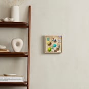 "Beach Day 2" - Art Print in Lime by Lisa Grizaniuk - In a Room