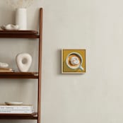 "From The Top 3" - Art Print in Yellow Ochre by Amber Piacentine - In a Room