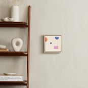"Levitation 1" - Art Print in Coral by Tatjana Koraksic - In a Room