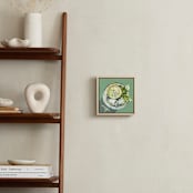 "From The Top 4" - Art Print in Sage Green by Amber Piacentine - In a Room