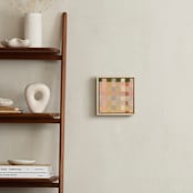 "Checkers 2" - Art Print in Fern by Lindsay Megahed - In a Room