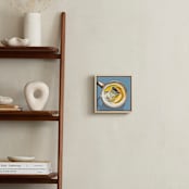 "From The Top 1" - Art Print in Dusty Blue by Amber Piacentine - In a Room