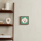"live in the moment" - Art Print in Willow Green by Jeje - In a Room