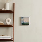 "Another Day Gone" - Art Print in Dusk Gray by Stephanie Goos Johnson - In a Room