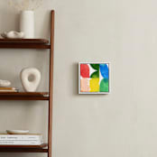 "A Language of Form 1" - Art Print in Modern Primary by Christina Flowers - In a Room