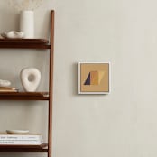 "Origami I" - Art Print in Marigold by Yohaku Oshima - In a Room