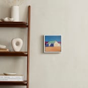 "Raspberry and Grain" - Art Print in Berry Bliss by Carol C. Young - In a Room