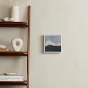 "Pearl Sky I" - Art Print in Deep Blue by Julia Contacessi - In a Room