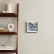"Glow Stone I" - Art Print in Sapphire by Julia Contacessi - In a Room