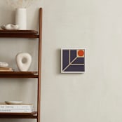 "Dawn" - Art Print in Eggplant by Yohaku Oshima - In a Room