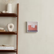 "Milk" - Art Print in Coral by Ayna Paisley - In a Room