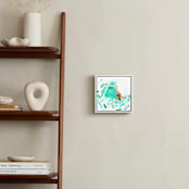 "Float" - Art Print in Aqua by Betty Hatchett - In a Room